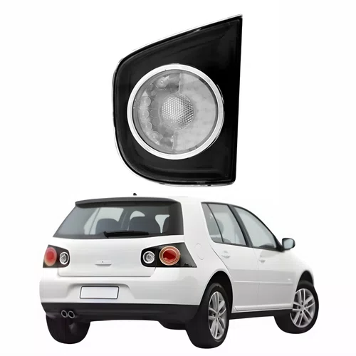 Lanterna Traseira Vw Golf 2008 Até 2013 Tampa Fumê/Cristal Lado Direito Passageiro