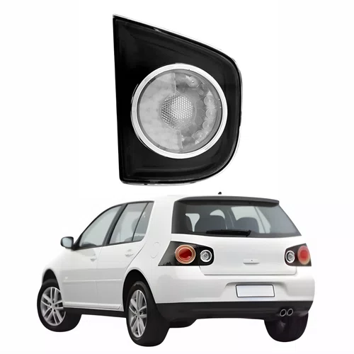 Lanterna Traseira Vw Golf 2008 Até 2013 Tampa Fumê/Cristal Lado Esquerdo Motorista