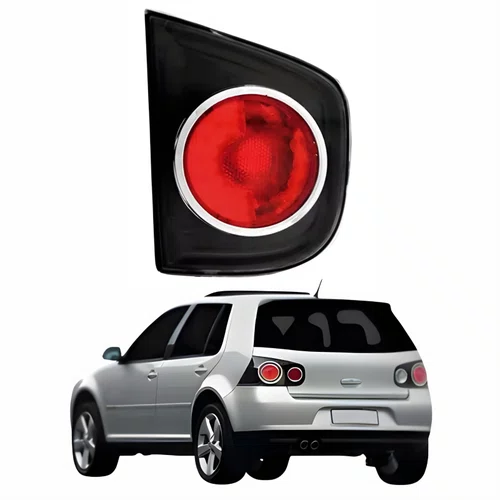 Lanterna Traseira Vw Golf 2008 Até 2013 Tampa Fumê/Vermelha Lado Esquerdo Motorista