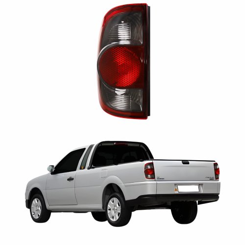 Lanterna Traseira Vw Saveiro G4 2006 Até 2012 Fumê Lado Esquerdo Motorista