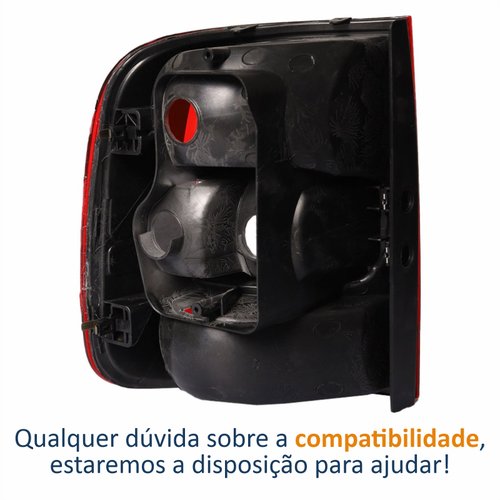 Lanterna Traseira Vw Saveiro G5 2009 Até 2013 Saveiro G6 2013 Até 2016 Original Arteb Lado Direito Passageiro