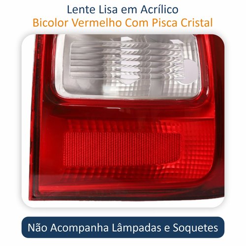Lanterna Traseira Vw Saveiro G5 2009 Até 2013 Saveiro G6 2013 Até 2016 Original Arteb Lado Direito Passageiro
