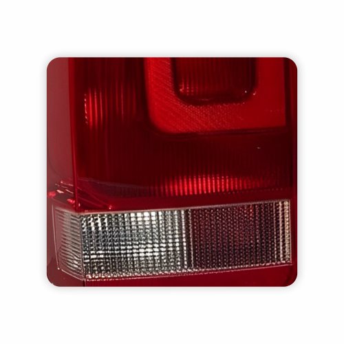 Lanterna Vw Amarok 2010 2011 2012 2013 2014 2015 2016 com Luz Neblina Bicolor Cristal  Lado Esquerdo Motorista