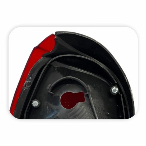 Lanterna VW Gol G2 1995 1996 1997 1998 1999 Tricolor Pisca Âmbar Lado Direito Passageiro