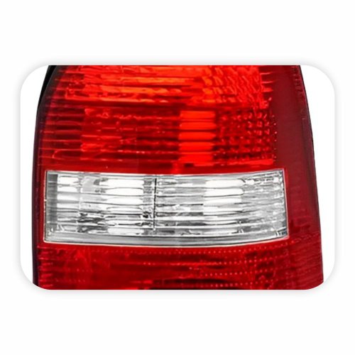 Lanterna VW Gol G3 1999 Até 2005 Carcaça Preta Ré Cristal Lado Direito Passageiro