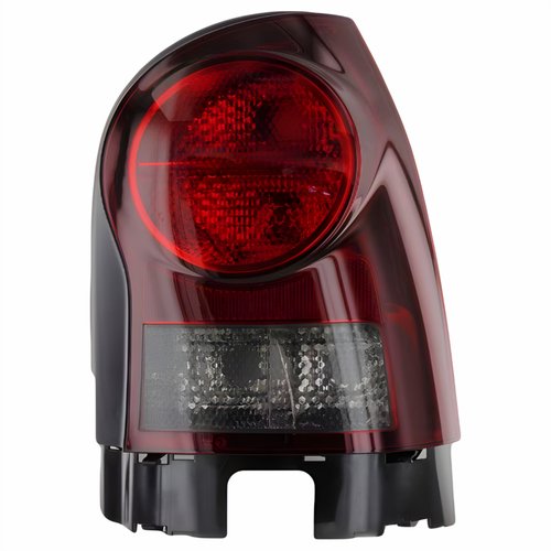 Lanterna Traseira Vw Gol G4 Power 2005 2006 2007 2008 Fumê Carcaça Preta Lado Direito Passageiro
