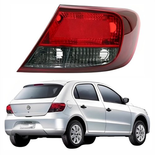 Lanterna VW Gol G5 2009 Até 2012 Bicolor Fumê Lado Direito Passageiro