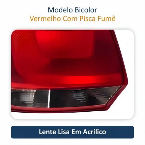 Lanterna Vw Gol G6 2013 Até 2016 Encaixe Hella Fumê Lado Esquerdo Motorista