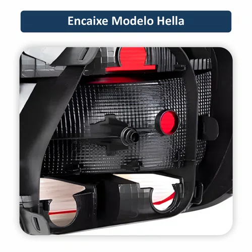 Lanterna Vw Gol G6 2013 Até 2016 Encaixe Hella Fumê Lado Esquerdo Motorista