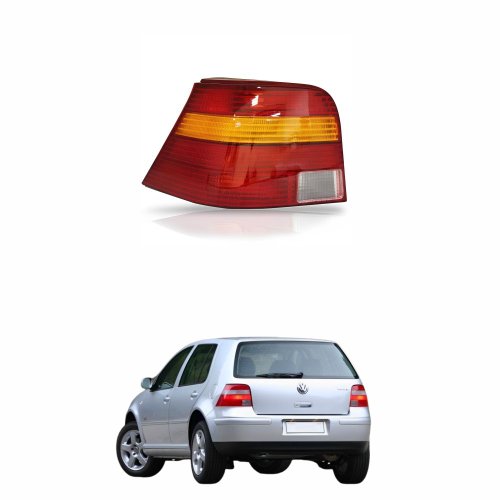 Lanterna Vw Golf 1999 Até 2006 Tricolor Lado Esquerdo Motorista