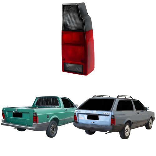Lanterna Traseira Vw Parati Saveiro 1983 Até 1997 Fumê Lado Direito Passageiro