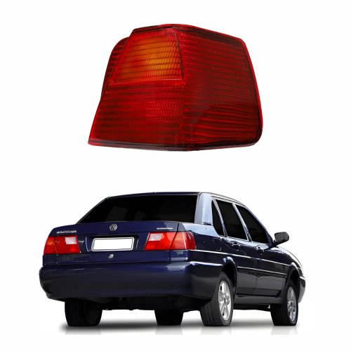 Lanterna Traseira Vw Santana 1999 Até 2006 Bicolor Pisca Âmbar Canto Lado Direito Passageiro