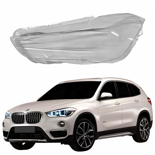 Lente Farol Bmw X1 2015 2016 2017 2018 2019 Lado Esquerdo Motorista