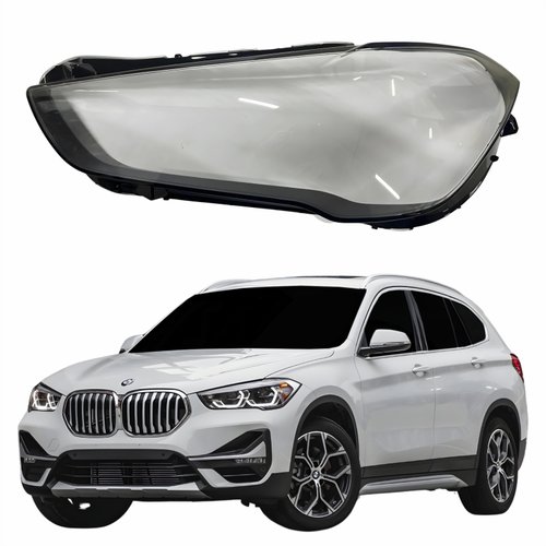 Lente Farol Bmw X1 2020 2021 2022 Lado Esquerdo Motorista