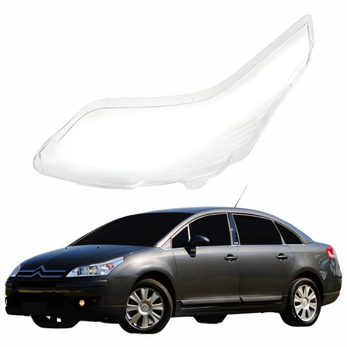 Lente Farol Citroen C4 Pallas 2006 Até 2012 Lado Esquerdo Motorista