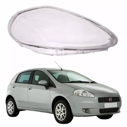 Lente Farol Fiat Punto 2008 Até 2012 Lado Direito Passageiro