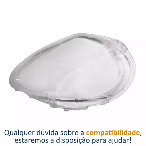 Lente Farol Fiat Punto 2008 Até 2012 Lado Direito Passageiro