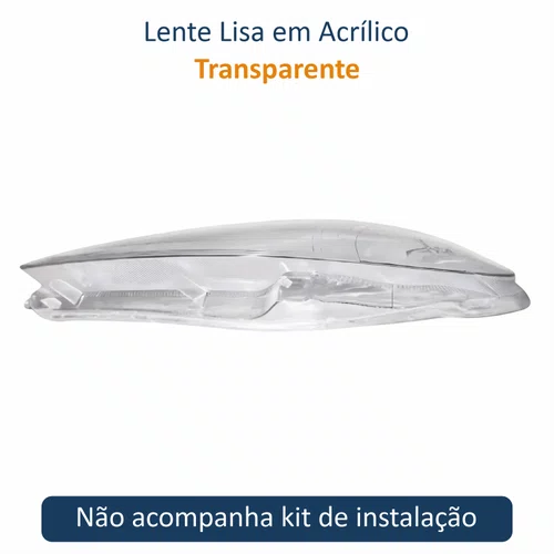 Lente Farol Fiat Punto 2008 Até 2012 Lado Direito Passageiro