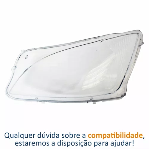 Lente Farol Gm Classic 2011 Até 2016 Lado Direito Passageiro