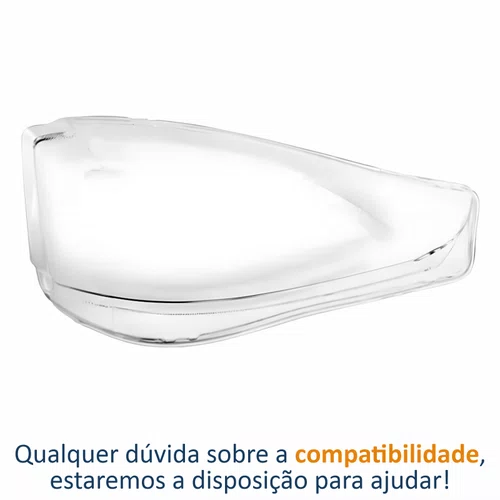 Lente Farol Chevrolet Montana 2003 2004 2005 2006 2007 2008 2009 2010 Pisca Liso Lado Esquerdo Motorista
