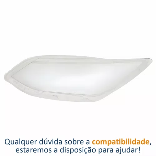 Lente Farol Gm Onix 2020 Até 2025 Lado Direito Passageiro