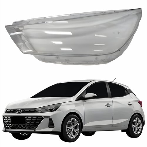 Lente Farol Hyundai Hb20 2023 2024 2025 Lado Esquerdo Motorista