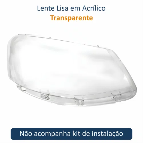 Lente Farol Vw Gol G6 2013 Até 2016 Duplo Lado Direito Passageiro