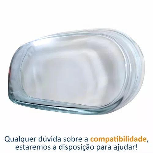 Lente Farol Vw Golf 1999 Até 2007 Vidro Lado Direito Passageiro