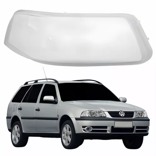 Lente Farol VW Parati G3 1999 Até 2005 Lado Direito Passageiro