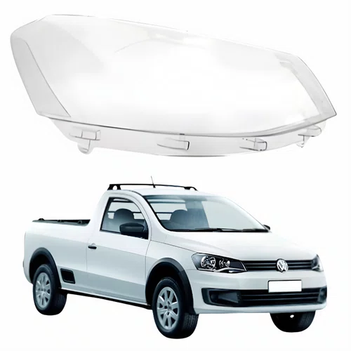 Lente Farol Vw Saveiro G6 2014 Até 2016 Duplo Lado Direito Passageiro
