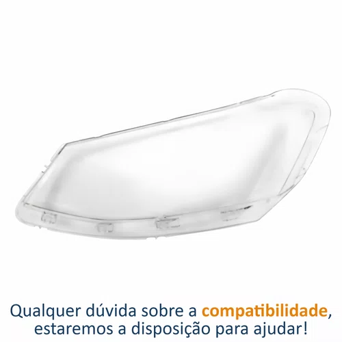 Lente Farol Vw Saveiro G6 2014 Até 2016 Duplo Lado Direito Passageiro