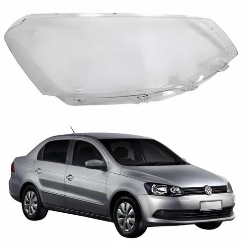 Lente Farol Vw Voyage G6 2013 Até 2016 Simples Lado Direito Passageiro