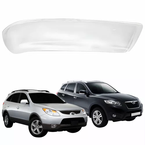 Lente Pisca Retrovisor Hyundai Santa Fe Veracruz 2008 2009 2010 2011 2012 Lado Direito Passageiro