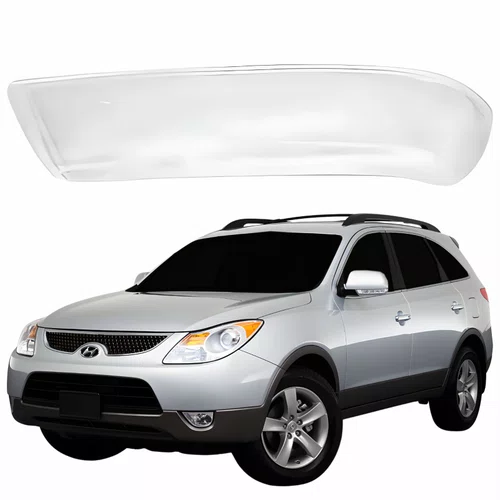 Lente Pisca Retrovisor Hyundai Veracruz 2008 2009 2010 2011 2012 Lado Esquerdo Motorista