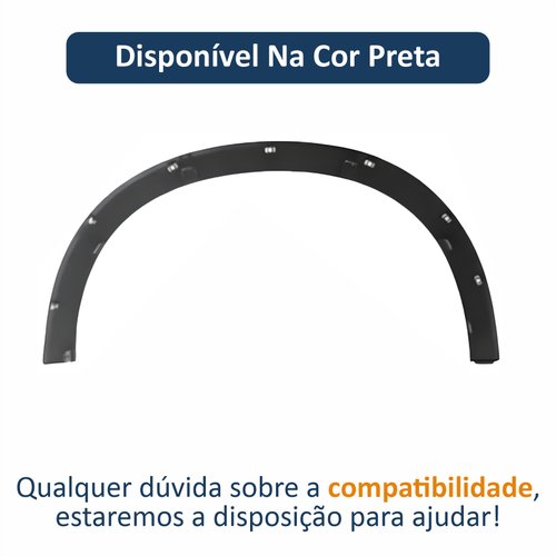Moldura Dianteira Paralama Hyundai Hrv 2016 Até 2021 Lado Direito Passageiro