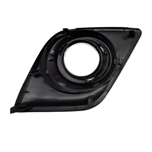 Moldura Farol Auxiliar Toyota Hilux Srv 2016 Até 2019 Cromado Com Furo Lado Esquerdo Motorista