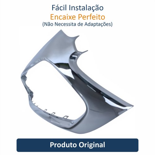 Moldura Friso Grade Radiador Fiat Toro Ranch 2022 Até 2024 Cromada Produto Original