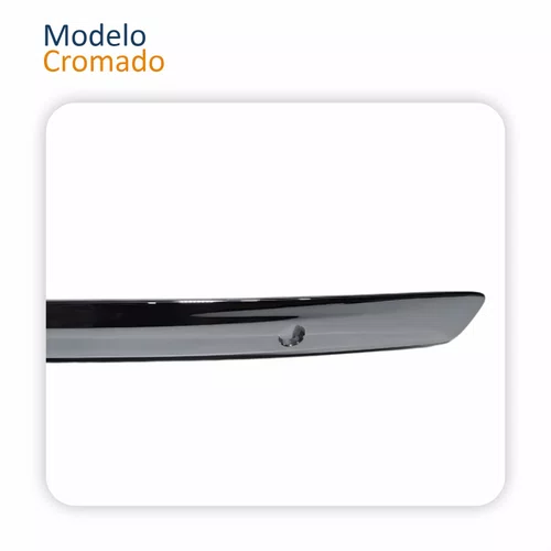 Moldura Friso Toyota Corolla Seg 2009 Até 2014 Tampa Traseira Cromado