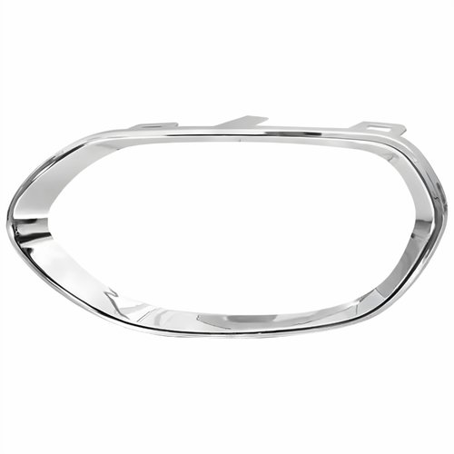Moldura Grade Parachoque Fiat Toro 2016 2017 2018 2019 2020 Cromado Lado Esquerdo Motorista