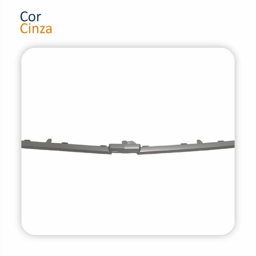 Moldura Grade Radiador Gm Onix 2017 2018 2019 Superior Cinza