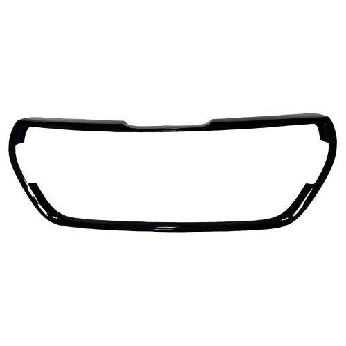 Moldura Grade Radiador Peugeot 208 2017 2018 2019 2020 Black Piano