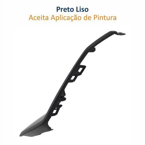 Moldura Inferior Parachoque Dianteiro BYD Dolphin 2023 2024 Lado Esquerdo Motorista