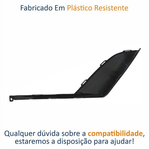 Moldura Inferior Parachoque Traseiro Byd Dolphin 2023 2024 Lado Direito Passageiro