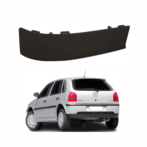 Moldura Lanterna Traseira Vw Gol G3 1999 Até 2005 Lado Esquerdo Motorista