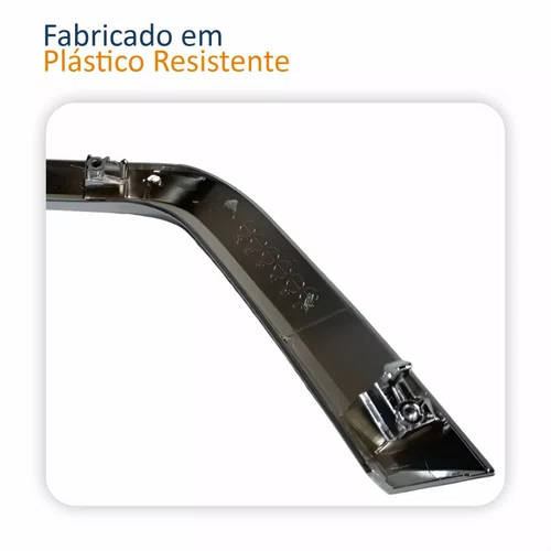 Moldura Parachoque Dianteiro Mitsubishi Asx 2017 Até 2022 Inferior Cromado Lado Direito Passageiro