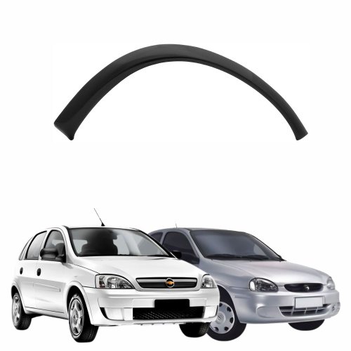 Moldura Paralama Lisa Gm Corsa 1996 Até 2010 Lado Direito Passageiro