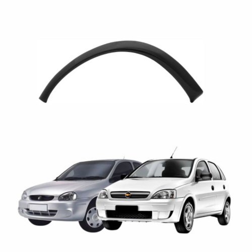 Moldura Paralama Lisa Gm Corsa 1996 Até 2010 Lado Esquerdo Motorista
