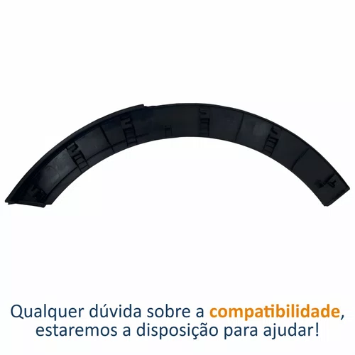 Moldura Paralama Traseiro Hyundai Creta 2017 2018 2019 2020 Lado Direito Passageiro