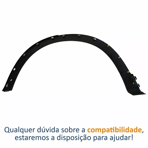 Moldura Paralama Traseiro Honda Hrv 2016 Até 2021 Lado Direito Passageiro