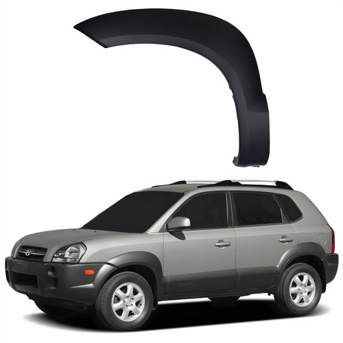 Moldura Para-lama Hyundai Tucson 2006 Até 2016 Lado Esquerdo Motorista